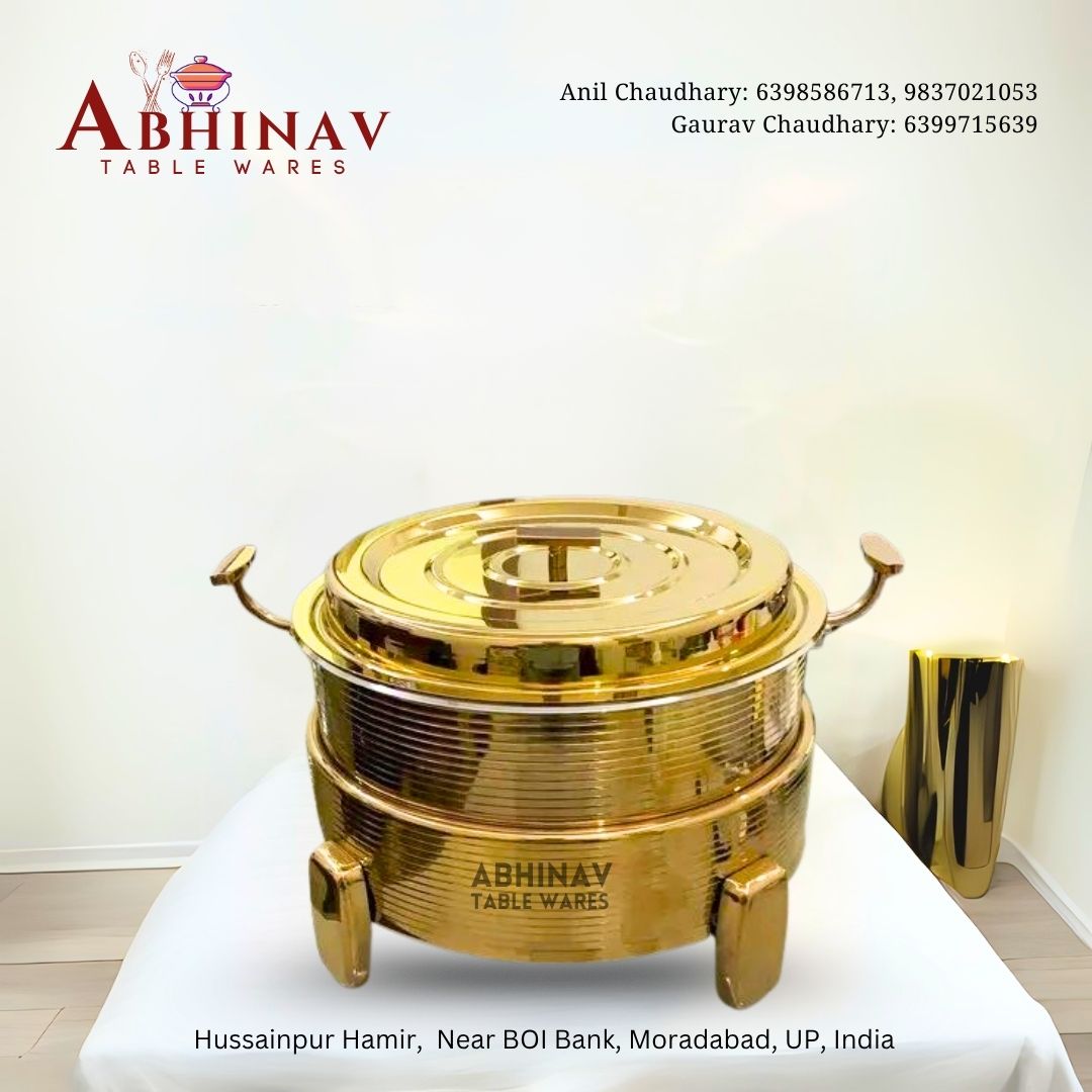 Line Ghera 8Ltr Chafing Dish | Gold / Rose Gold