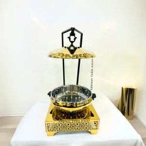 Golden Pyramid Chafing Dish